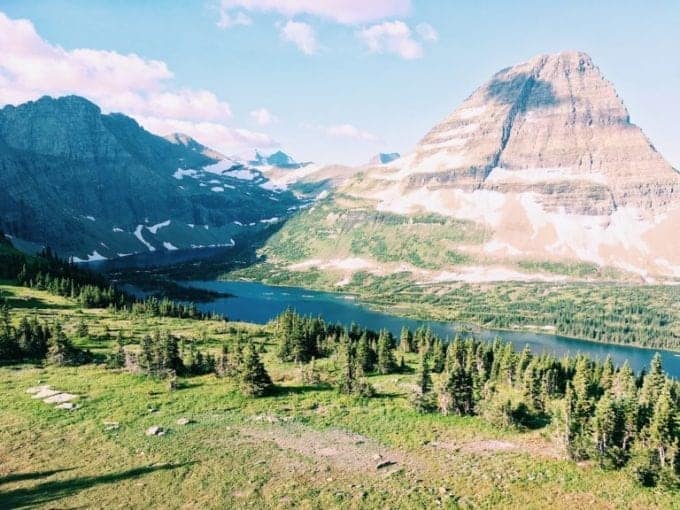 Hiking in Glacier National Park Montana