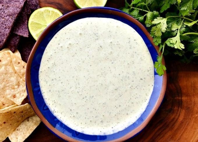 Chuy's Creamy Jalapeno Dip recipe