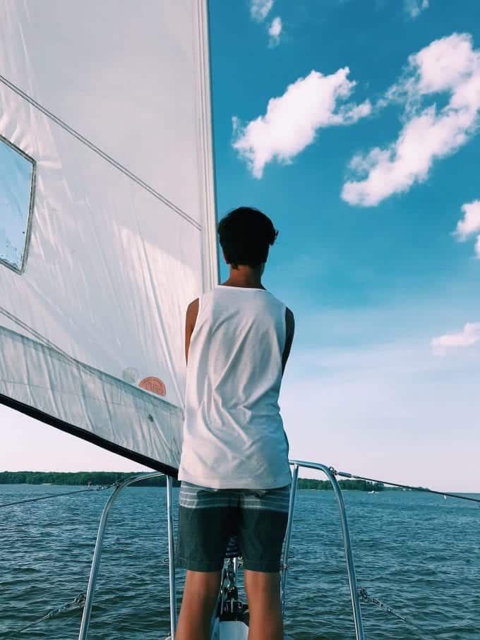 Chesapeake Bay Sailing on the Non Sea-Quitter