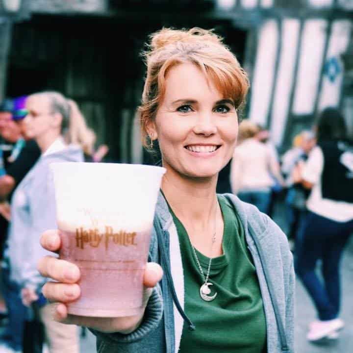 Butter beer at Universal Studios