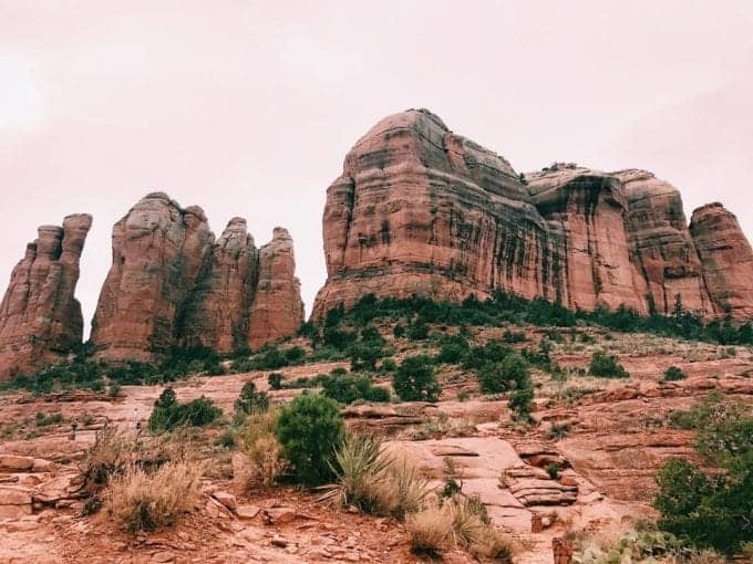 Hiking trails in Sedona, Arizona