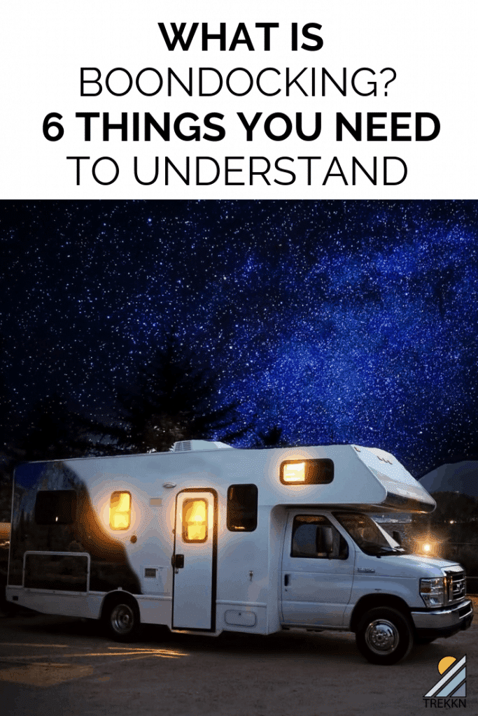 Boondocking defintion