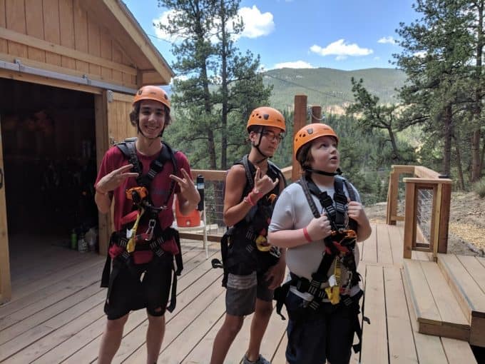 Treehouse adventure park in bailey colorado