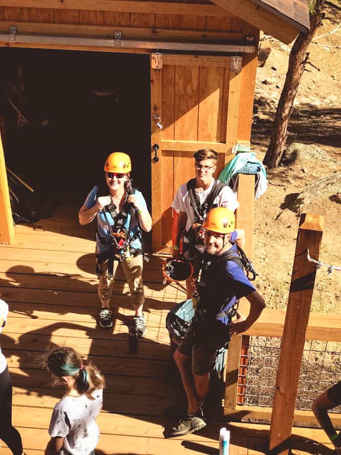 Treehouse adventure park in bailey colorado