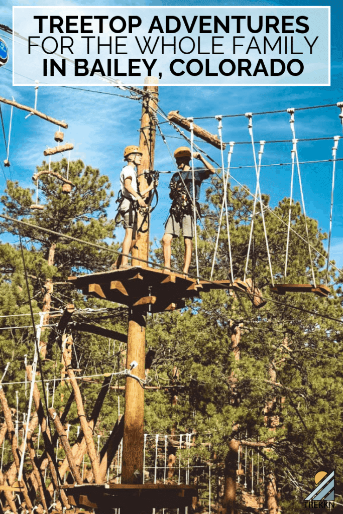 Treehouse adventure park in bailey colorado