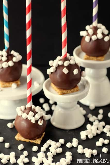 S'mores Cake Pops