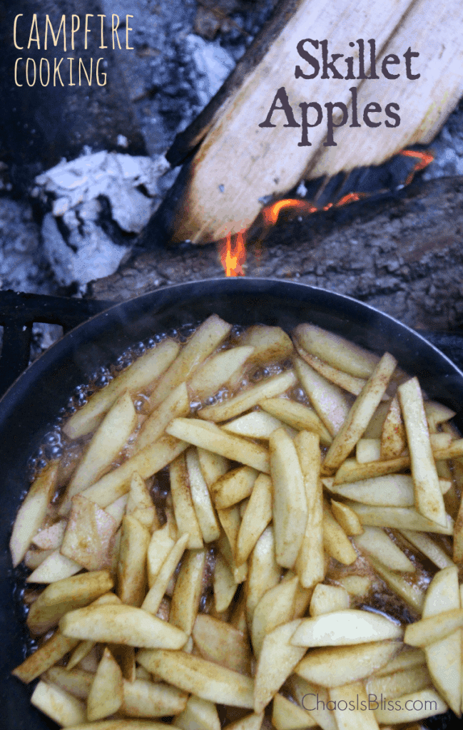 Campfire Desserts - Campfire Skillet Apples Recipe