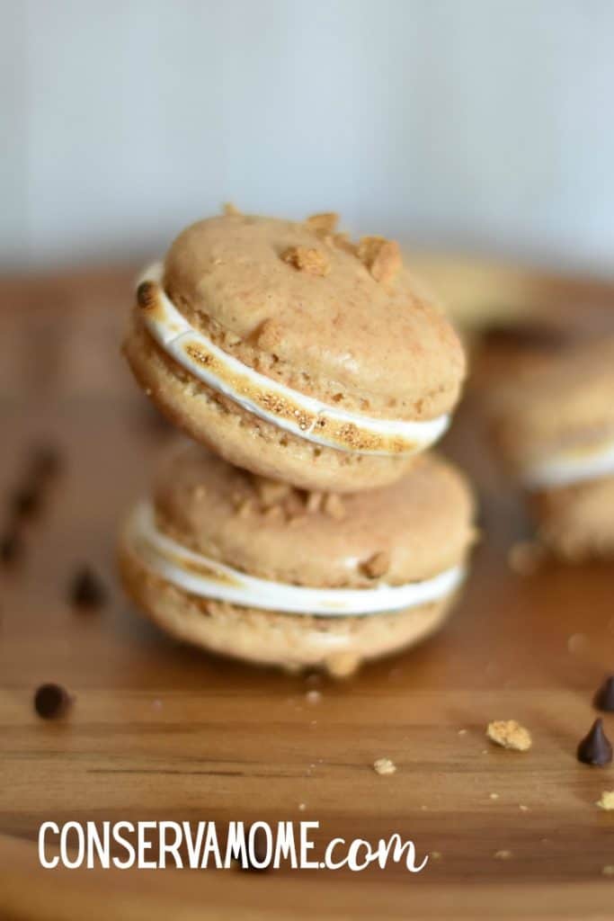 S'mores macarons recipe