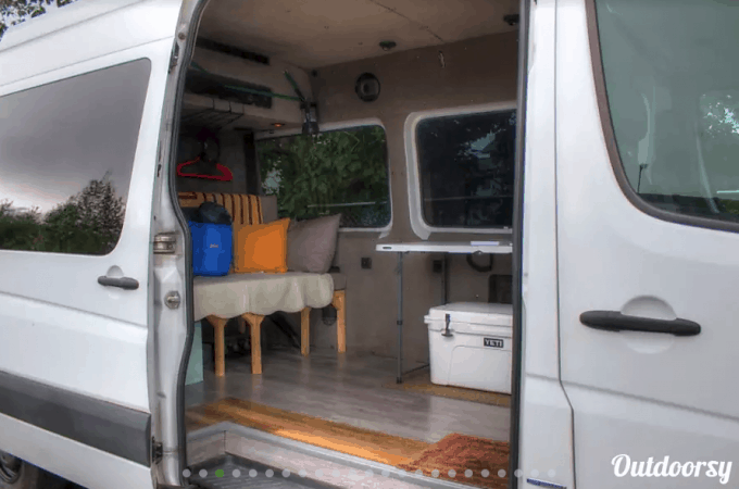 Alaska camper van rental