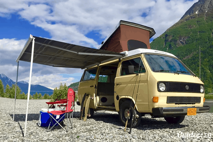 Alaska camper van rental