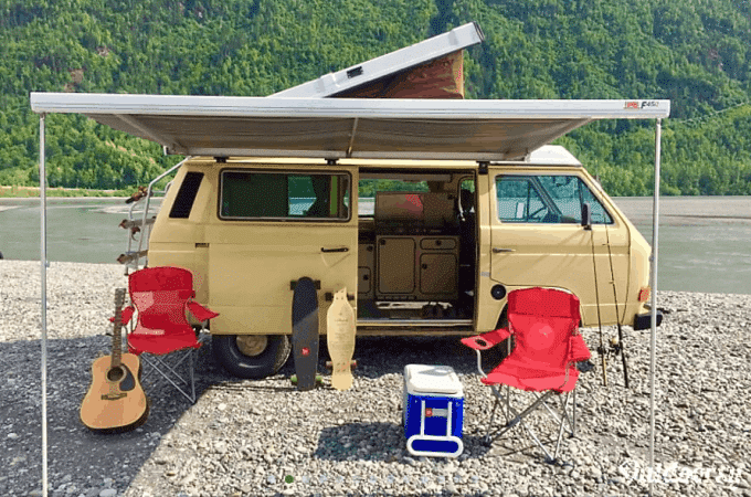 Alaska camper van rental