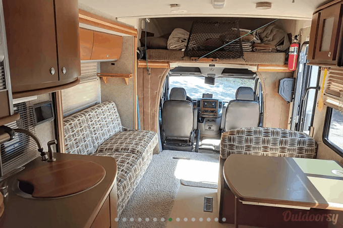 Motorhome rental in San Diego California