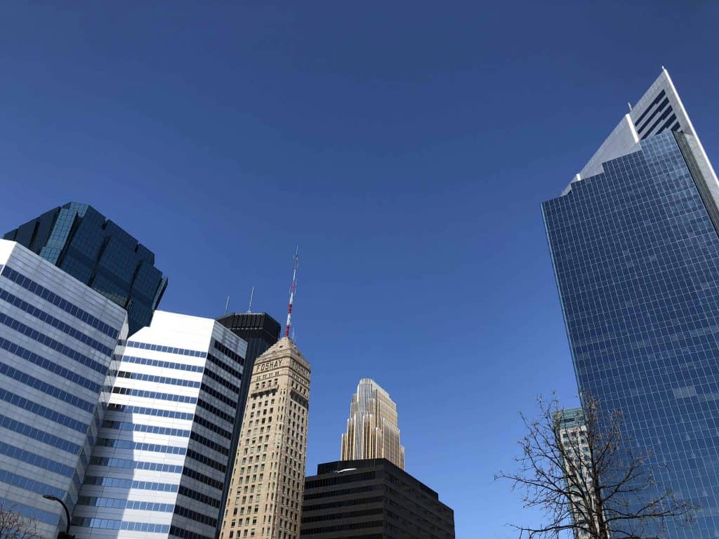 Skyscrapers in Minnesota