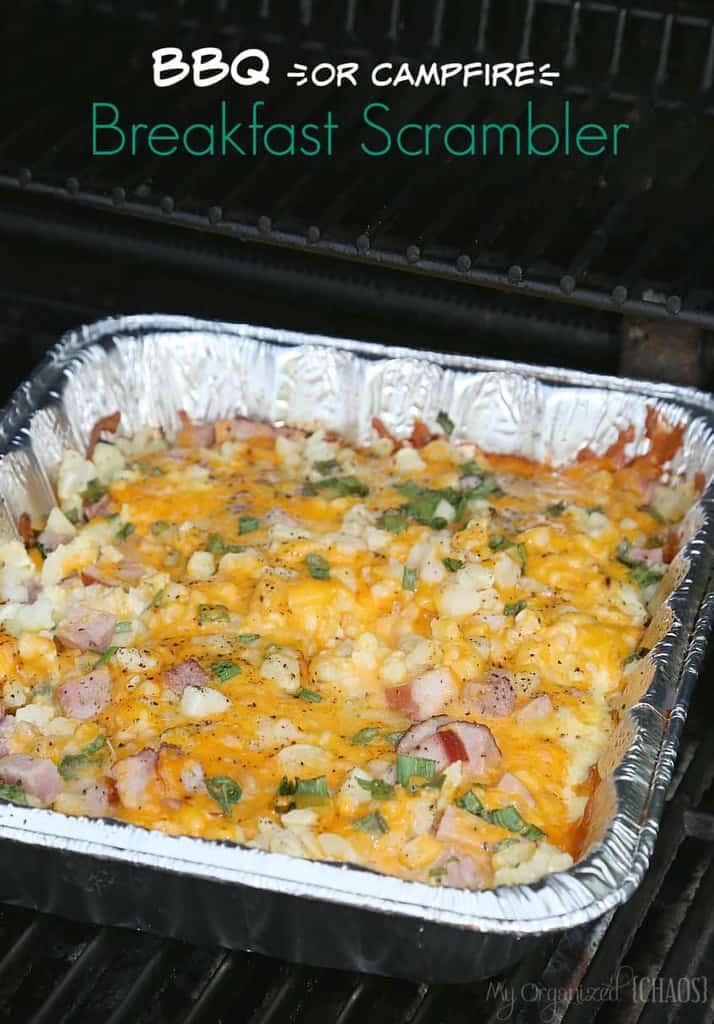 Camping Breakfast Casserole -BBQ Breakfast Scrambler