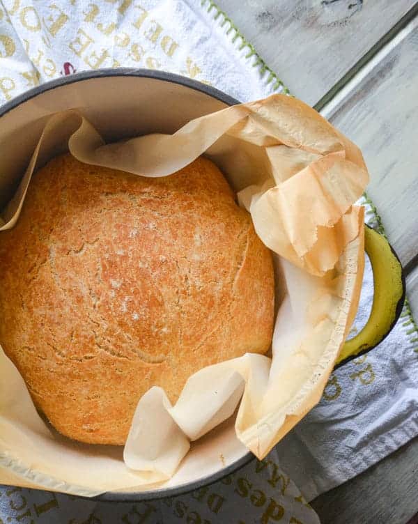 Crusty Dutch Oven Bread