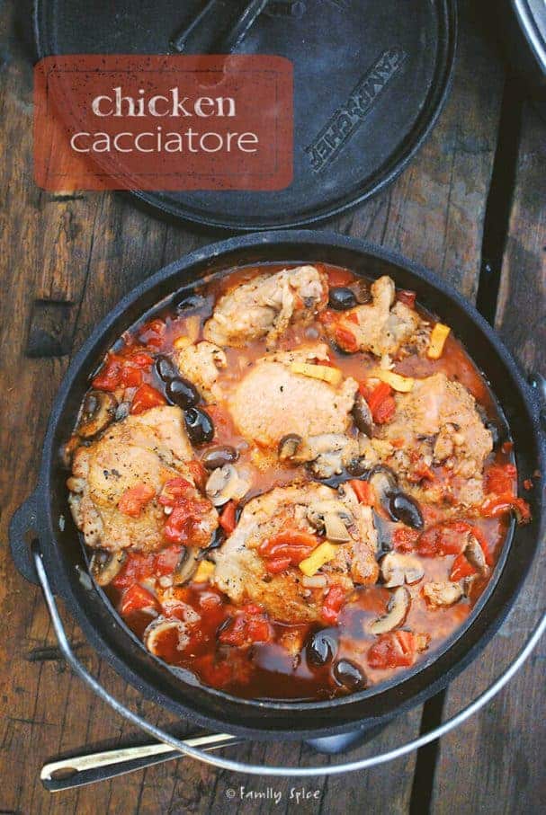 Dutch oven chicken recipe