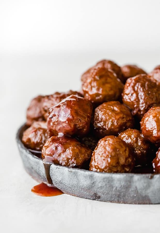 crockpot grape jelly meatballs