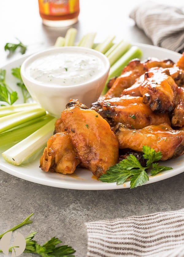 instant pot honey buffalo chicken wings