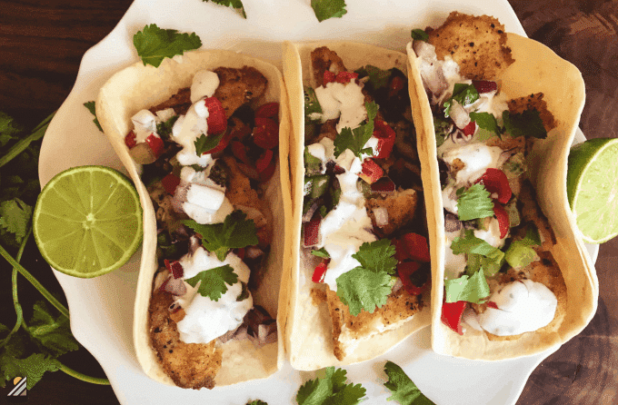 Spicy Fish tacos