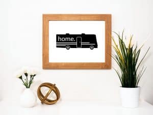 Printable RV Decor for Class A Motorhomes