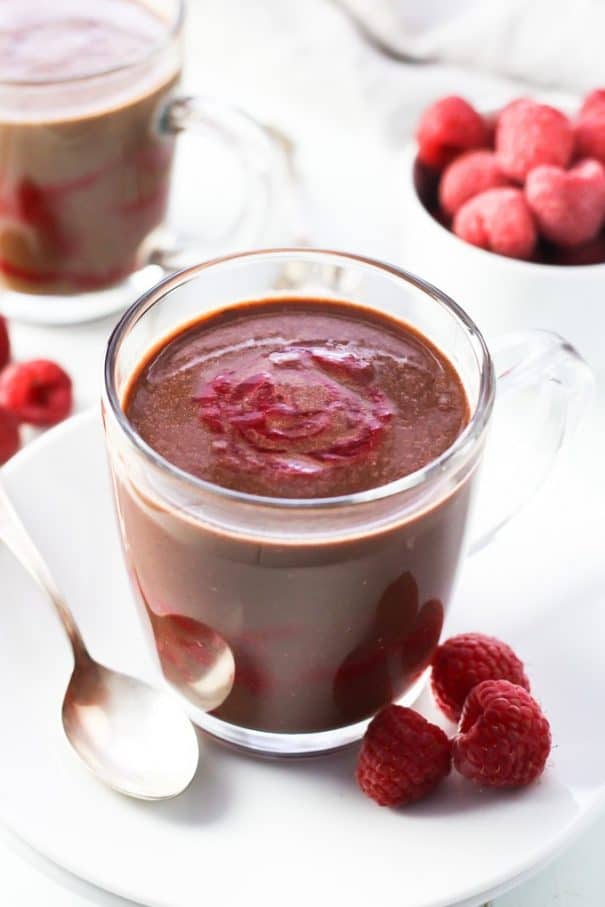 Raspberry Hot Chocolate