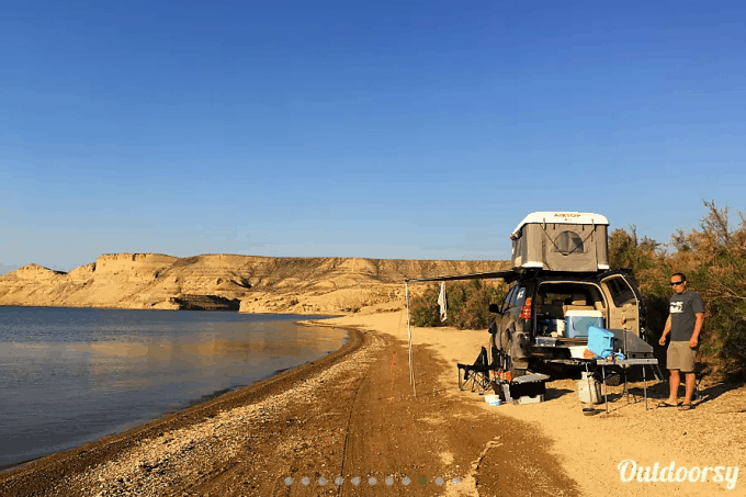 Truck camper rental Yellowstone