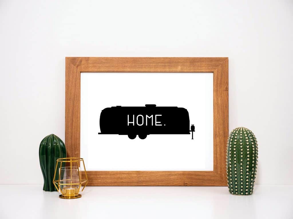 Airstream Home Printable