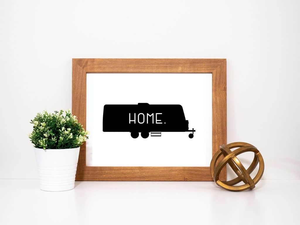 Travel Trailer Home Printable