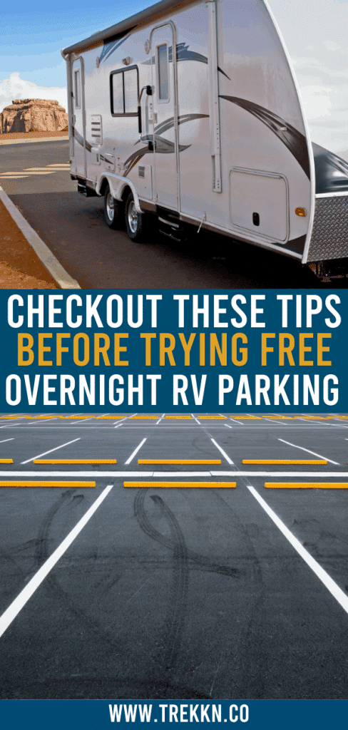 What You Need to Know for Free Overnight RV Parking
