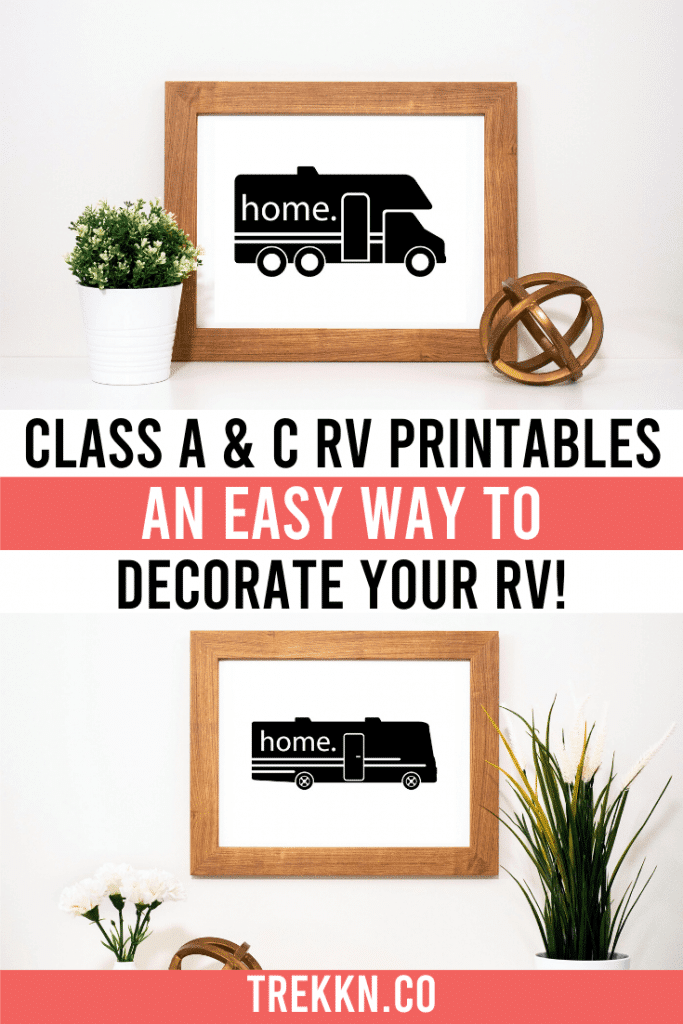 Printable RV Wall Decor for Motorhomes