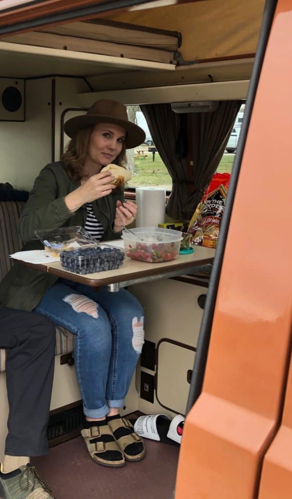 Make Ahead meals for camper van travel