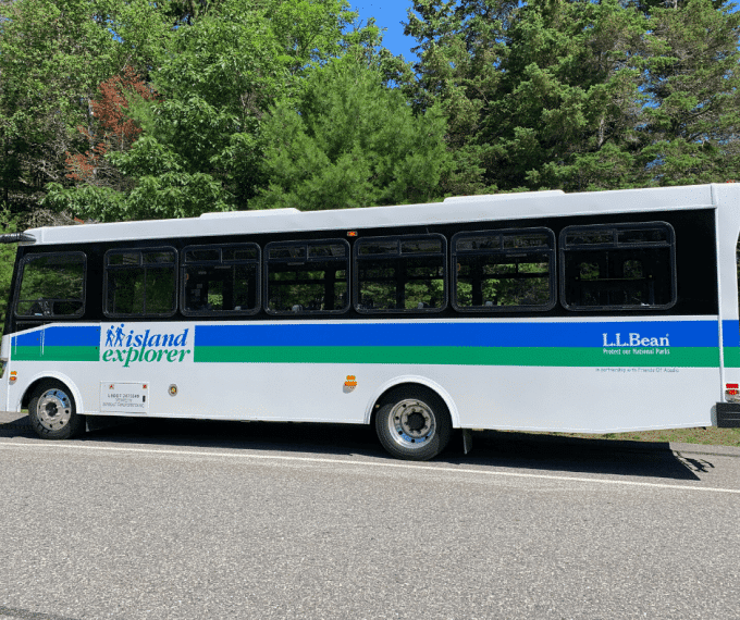 Island Explorer Shuttle Acadia National Park Maine