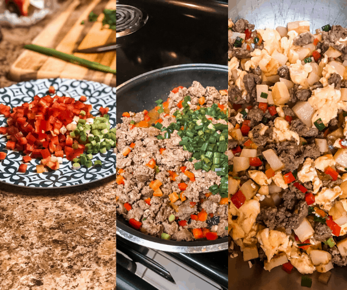 what to put in make ahead camping breakfast burritos