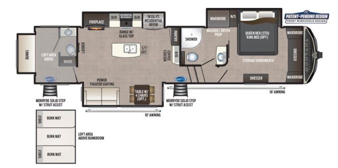 Montana High Country floor plan