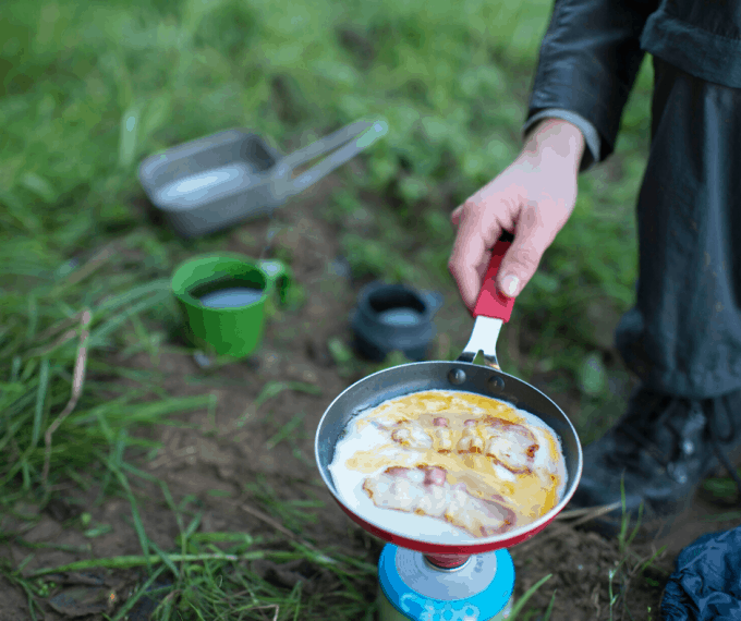 camping eggs