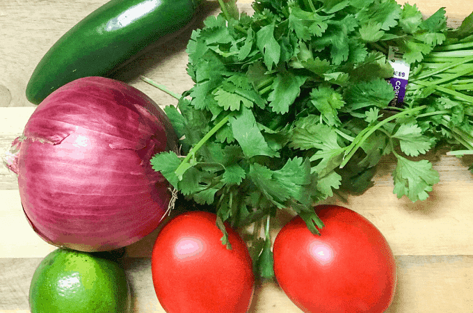 easy homemade pico de gallo recipe