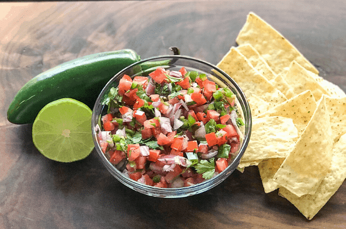 The best homemade pico de gallo recipe for camping