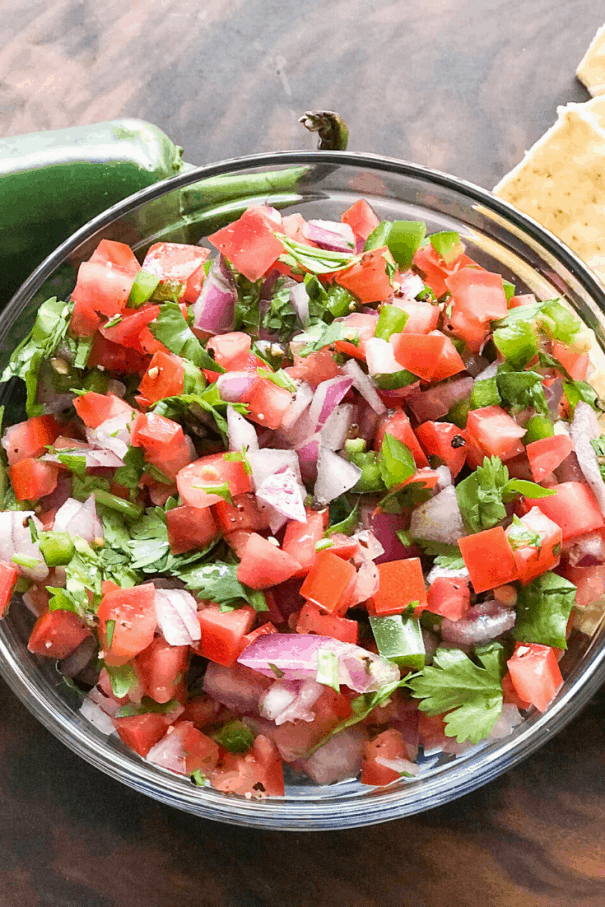 Easy Homemade Pico de Gallo