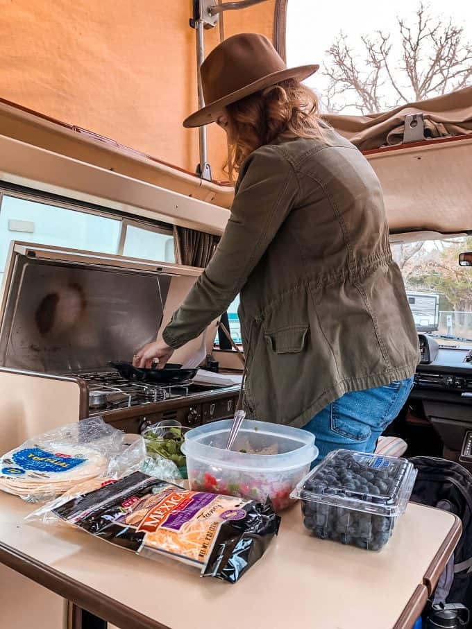 Mexican Food for Camping