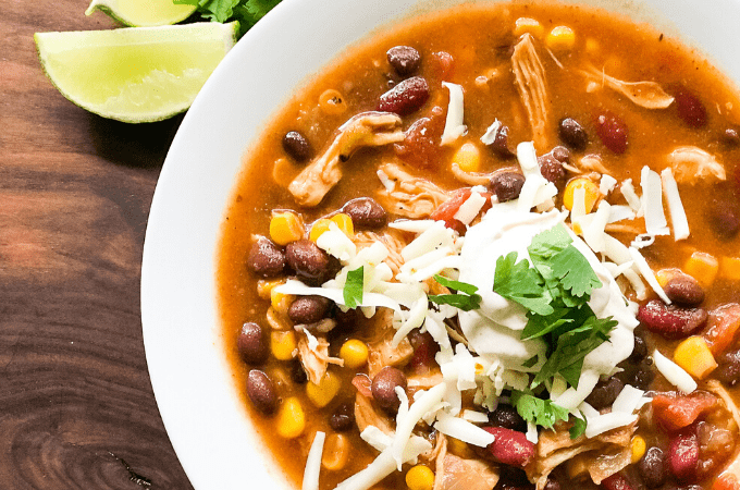 Instant Pot Taco Soup Recipe