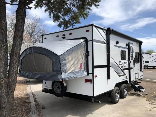 2020 K-Z Escape E180RBT Hybrid Camper