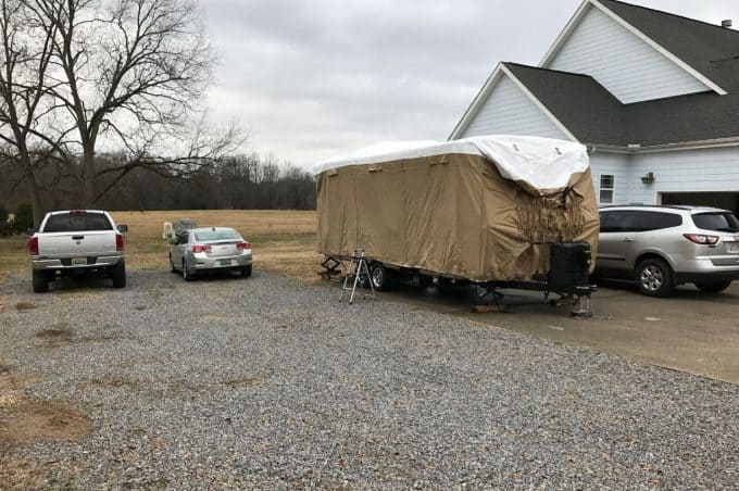 RV in Storage for the winter