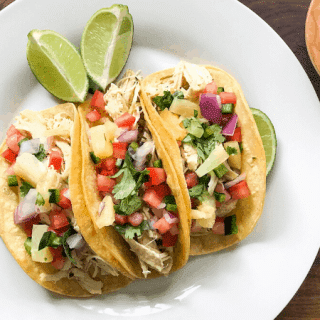 Instant Pot Jerk Chicken Tacos