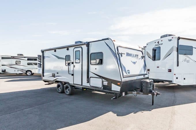 Keystone Bullet Crossfire 2190EX Hybrid Camper