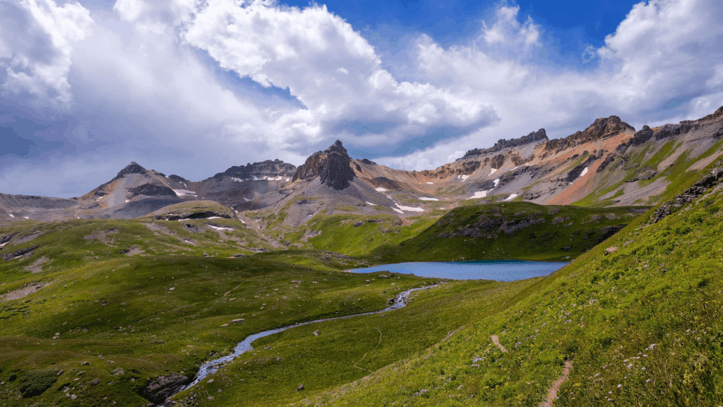 Ice lake San Juan National Forest