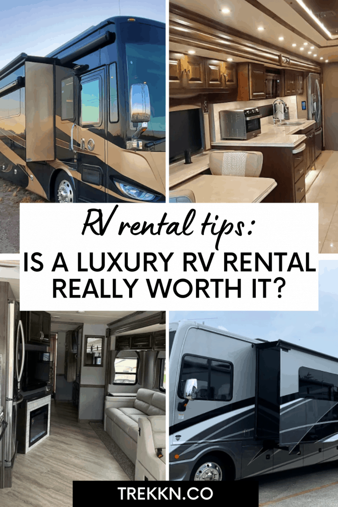 LUXURY RV RENTALS tips