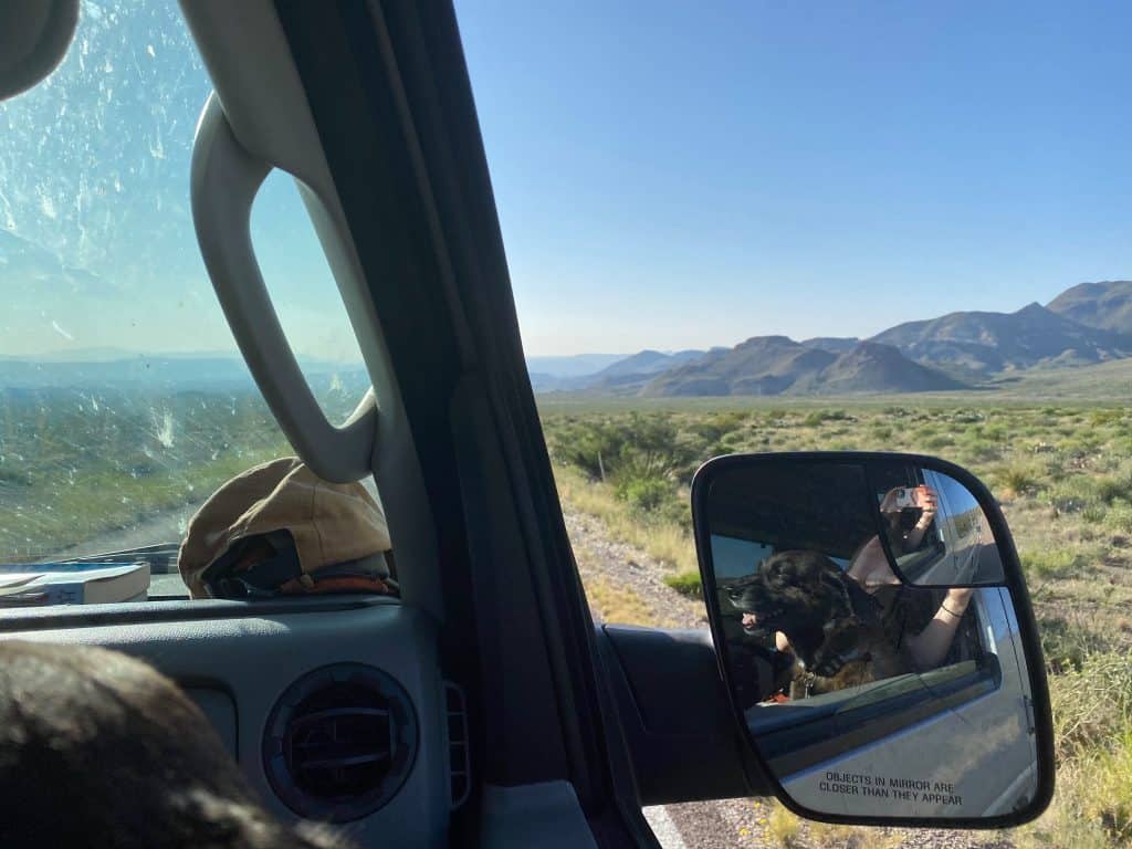 Driving to Big Bend National Park