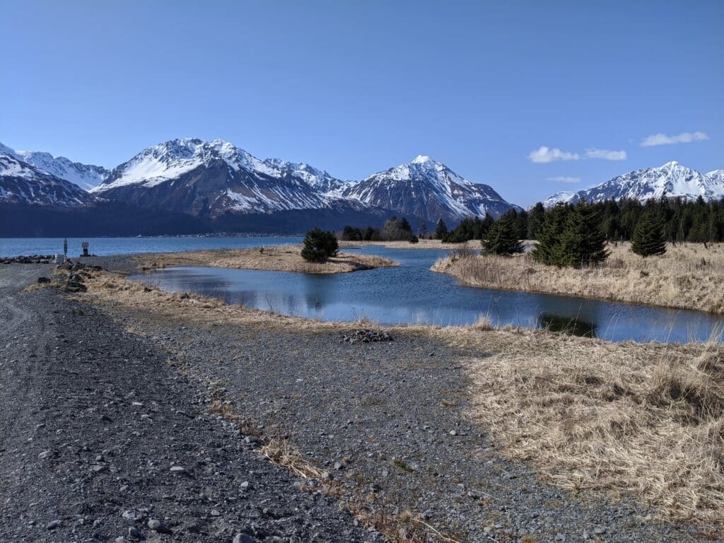 Spring Creek in Alaska