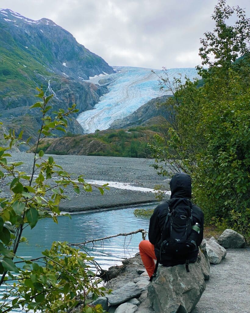 Exit Glacier in Kenai Fjords National Park