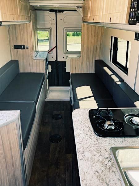 Inside the 2018 Carado/Hymer Sunlight Van One